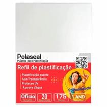 Polaseal para Plastificação Ofício 226x340x0,07mm 20un Polaseal para Plastificação Ofício 226x340x0,07mm 20un