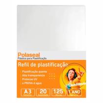 Polaseal Plástico para Plastificação A3 303x426x0,05mm 20un