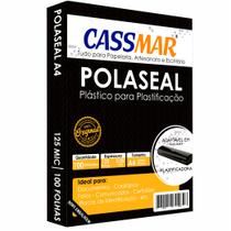 Polaseal Plástico para Plastificação A4 220x307x0,05mm 100un