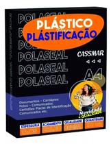 Polaseal Plástico Para Plastificação A4 220x307x0,05mm 50un Polaseal Plástico Para Plastificação A4 220x307x0,05mm 50un