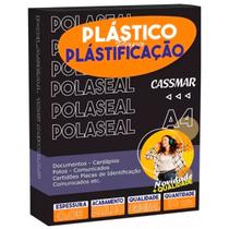 Polaseal Plástico Para Plastificação A4 220x307x0,05mm 50un - Cassmar