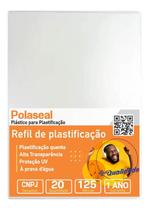 Polaseal Plástico Para Plastificação Cnpj 121x191x0,05 20un - Cassmar