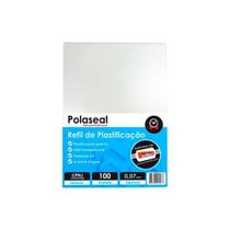 Polaseal Plástico para Plastificação CNPJ 121x191x0,07 100un