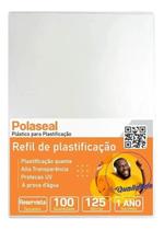 Polaseal Plástico para Plastificação Reservista 98x136x0,05mm 100 UN - Cassmar