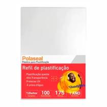 Polaseal Plástico para Plastificação T.Eleitor 66x106x0,07mm 100un