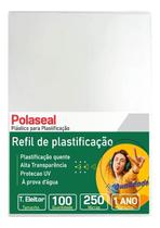 Polaseal Plástico para Plastificação T.Eleitor 66x106x0,10mm 100un - Cassmar