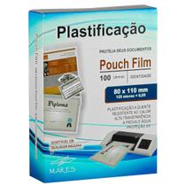 Polaseal RG 80x110 - 100 folhas - Plástico para plastificação Pouch Film 0,05 - MARES