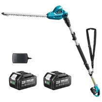 Pole Hedge Trimmer Seesii 16" com bateria dupla de 4,0 Ah Pole Hedge Trimmer Seesii 16" com bateria dupla de 4,0 Ah