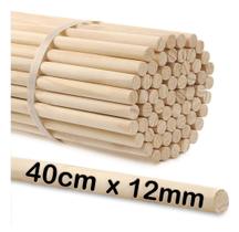 Poleiro Bastão De Madeira Pinus 10 Unidades 40cm X 12mm Poleiro Bastão De Madeira Pinus 10 Unidades 40cm X 12mm