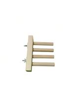 Poleiro Escadinha Com 4 Degraus