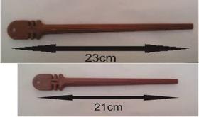 Poleiro Italiano Marrom - Médio - 23cm