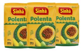 Polenta Sinhá Kit 3 Unidades 500g