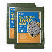 Poli Tarp GUARD SHIELD, verde impermeável, 3 x 4 m, de médio porte, 7 mil Poli Tarp GUARD SHIELD, verde impermeável, 3 x 4 m, de médio porte, 7 mil