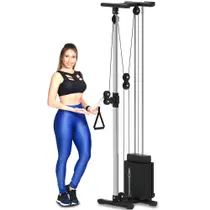 Polia Academia Mono Crossover Podiumfit MC100 Fixa Estação Musculação Polia Academia Mono Crossover Podiumfit MC100 Fixa Estação Musculação