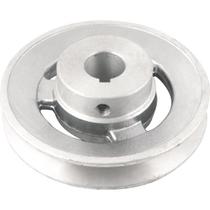 Polia Alumínio 1 Canal Perfil A 100mm com Furo 19mm - Vonder Polia Alumínio 1 Canal Perfil A 100mm com Furo 19mm - Vonder