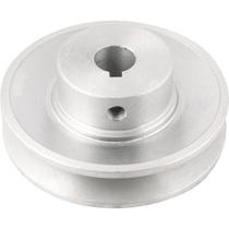Polia Alumínio 1 Canal Perfil A 90Mm Com Furo 5/8 - Vonder