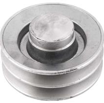 Polia alumínio 120mm 2 canais perfil b - Vonder