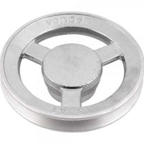 Polia alumínio 130mm 1 canal perfil a - Vonder Polia alumínio 130mm 1 canal perfil a - Vonder