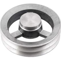 Polia alumínio 170mm 2 canais perfil b - Vonder Polia alumínio 170mm 2 canais perfil b - Vonder