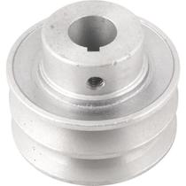 Polia Alumínio 2 Canais Perfil A 70mm com Furo 3/4" - Vonder