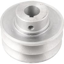 Polia Alumínio 2 Canais Perfil A 80mm com Furo 3/4" - Vonder Polia Alumínio 2 Canais Perfil A 80mm com Furo 3/4" - Vonder