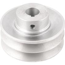 Polia Alumínio 2 Canais Perfil A 90mm com Furo 3/4" - Vonder Polia Alumínio 2 Canais Perfil A 90mm com Furo 3/4" - Vonder