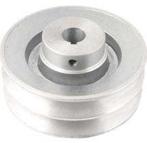 Polia Alumínio 2 Canais Perfil B 120mm com Furo 3/4" Vonder Polia Alumínio 2 Canais Perfil B 120mm com Furo 3/4" Vonder
