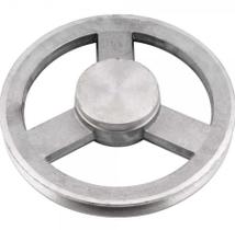 Polia alumínio 230mm 1 canal perfil b - Vonder Polia alumínio 230mm 1 canal perfil b - Vonder