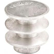 Polia alumínio 60mm 2 canais perfil b - Vonder