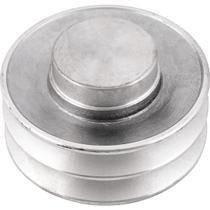 Polia Alumínio 90 mm 2 Canais Perfil A Vonder Polia Alumínio 90 mm 2 Canais Perfil A Vonder