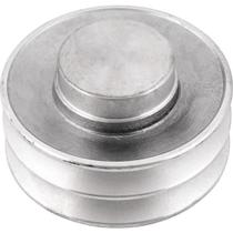 Polia alumínio 90mm 2 canais perfil a - Vonder