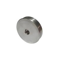 Polia aluminio estriada motor lavadora electrolux 15 e 16 kg