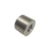Polia aluminio estriada motor tanquinho suggar furo 12 mm