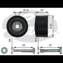 Polia correia sincronizadora Fiat Toro 2015 a 2020 Gates Polia correia sincronizadora Fiat Toro 2015 a 2020 Gates