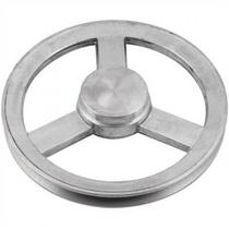 Polia de Alumínio 1 Canal de Perfil A com 110mm Sem Furo - 6684110110 - VONDER