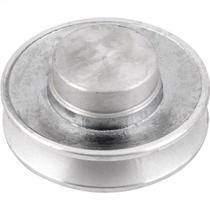 Polia de alumínio 1 canal perfil A 80 mm sem furo VONDER Polia de alumínio 1 canal perfil A 80 mm sem furo VONDER