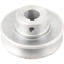 Polia De Alumínio 1 Canal Perfil A 80mm Furo De 19mm Vonder Polia De Alumínio 1 Canal Perfil A 80mm Furo De 19mm Vonder
