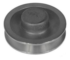 Polia De Aluminio 1 Canal Perfil B 140 Mm Mademil Polia De Aluminio 1 Canal Perfil B 140 Mm Mademil