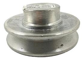 Polia de aluminio 110mm 1 canal s/ furo worker