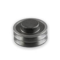 Polia de Alumínio 110mm 2 Canais Perfil A