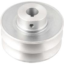 Polia De Aluminio 2 Canais B 100mm Furo 3/4 Vonder Polia De Aluminio 2 Canais B 100mm Furo 3/4 Vonder