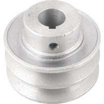 Polia de Alumínio 2 Canais, Perfil A, 70 mm com Furo de 3/4" - 19,1 mm, Vonder Polia de Alumínio 2 Canais, Perfil A, 70 mm com Furo de 3/4" - 19,1 mm, Vonder