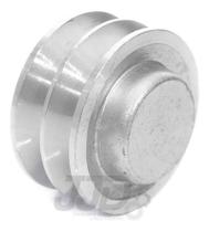 Polia De Alumínio 2 Canais Perfil A 80 Mm Mademil