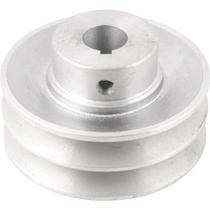 Polia de Alumínio 2 Canais, Perfil A, 90 mm com Furo de 3/4" - 19,1 mm, Vonder Polia de Alumínio 2 Canais, Perfil A, 90 mm com Furo de 3/4" - 19,1 mm, Vonder