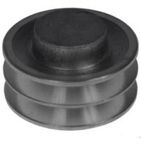 Polia De Alumínio 2 Canais Perfil A 90 Mm Mademil