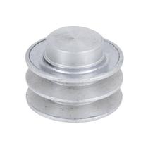 Polia De Alumínio 2 Canais Perfil B 60 Mm Mademil Polia De Alumínio 2 Canais Perfil B 60 Mm Mademil