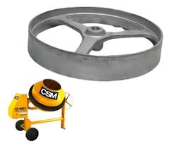 Polia de Alumínio 280mm para Betoneiras CSM 400L 1 Traço (Ref. 20505461) Polia de Alumínio 280mm para Betoneiras CSM 400L 1 Traço (Ref. 20505461)
