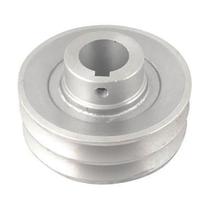 Polia De Alumínio 3 1/2'' 90Mm 2A Com Furo 19Mm