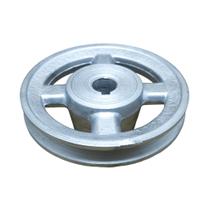 Polia De Alumínio 5 1/8 130Mm 1A Com Furo 19Mm