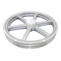 Polia de Alumínio para Transmissão em V 2 Canais Tipo B 350mm - Alucal PAL350B2